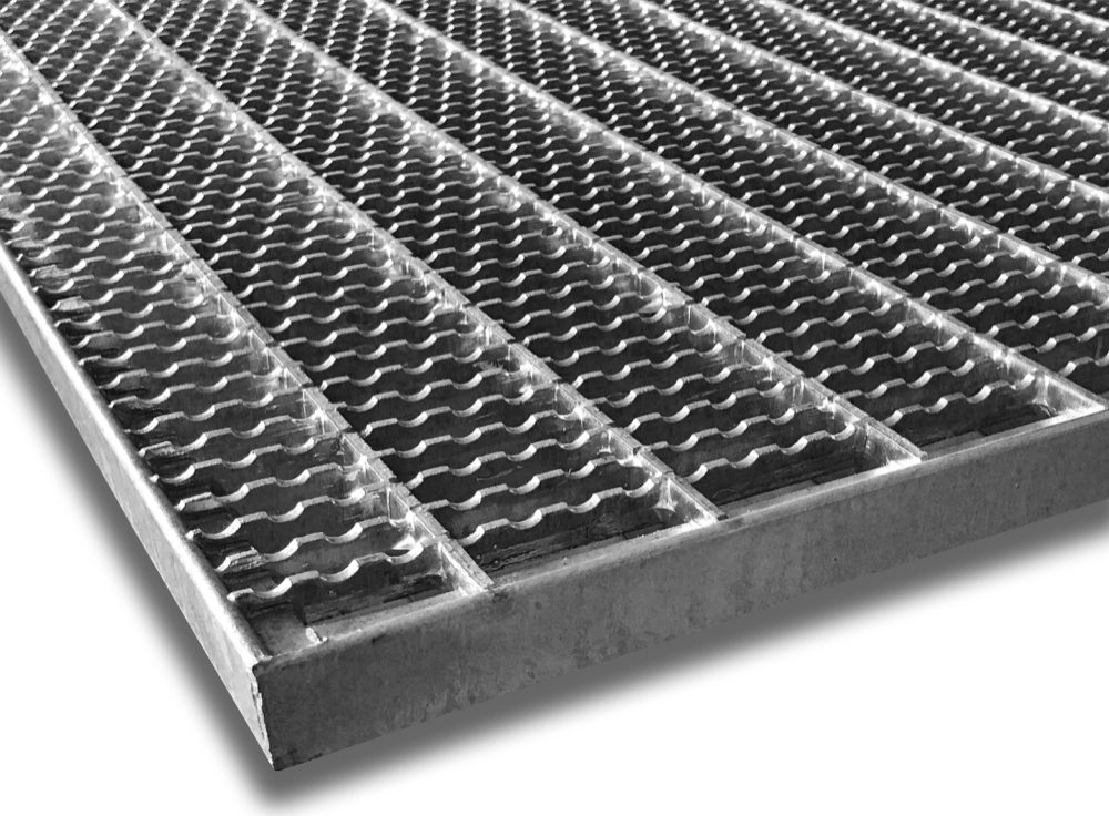 Galvanized steel grilles - Unimat 20 KRATA